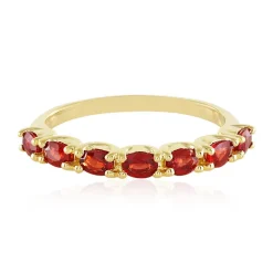 Tansania-Rubin-Silberring