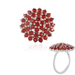 Tansania-Rubin-Silberring