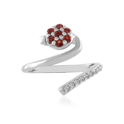 Tansania-Rubin-Silberring