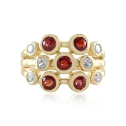 Tansania-Rubin-Silberring (Adela Silber)