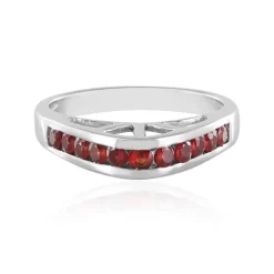 Tansania-Rubin-Silberring (de Melo)