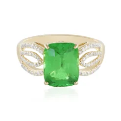 Tansania-Tsavorit-Goldring (AMAYANI)