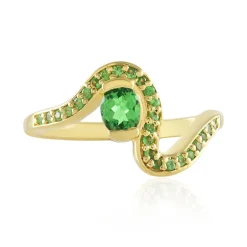 Tansania-Tsavorit-Silberring