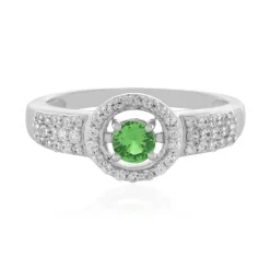 Tansania-Tsavorit-Silberring