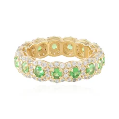 Tansania-Tsavorit-Silberring