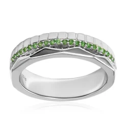 Tansania-Tsavorit-Silberring