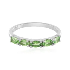 Tansania-Tsavorit-Silberring