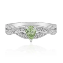 Tansania-Tsavorit-Silberring