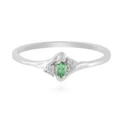 Tansania-Tsavorit-Silberring