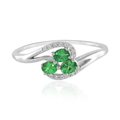 Tansania-Tsavorit-Silberring