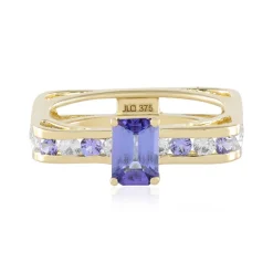 Tansanit-Goldring (de Melo)