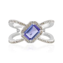 Tansanit-Goldring (SUHANA)