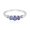 Tansanit-Silberring