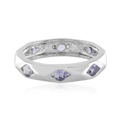 Tansanit-Silberring (de Melo)