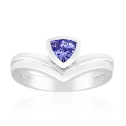 Tansanit-Silberring (Pallanova)