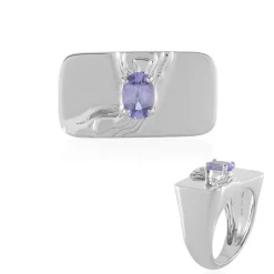 Tansanit-Silberring (SAELOCANA)