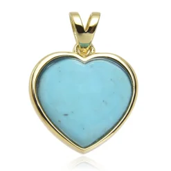 Türkis-Silberanhänger