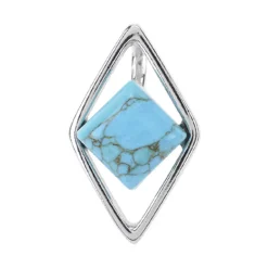 Türkis-Silberanhänger
