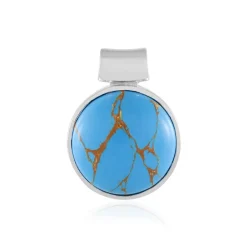 Türkis-Silberanhänger