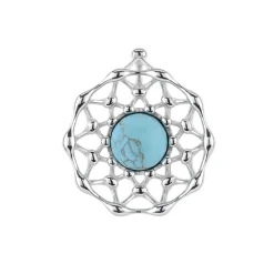 Türkis-Silberanhänger