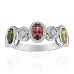 Turmalin-Silberring (Pallanova)