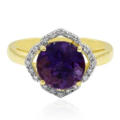 Uruguay-Amethyst-Goldring