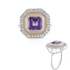 Uruguay-Amethyst-Silberring