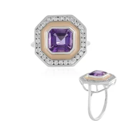 Uruguay-Amethyst-Silberring