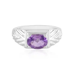 Uruguay-Amethyst-Silberring