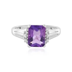 Uruguay-Amethyst-Silberring