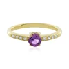 Uruguay-Amethyst-Silberring