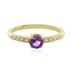 Uruguay-Amethyst-Silberring