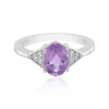 Uruguay-Amethyst-Silberring
