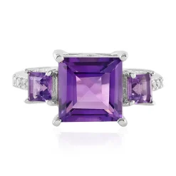 Uruguay-Amethyst-Silberring