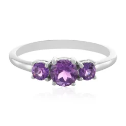 Uruguay-Amethyst-Silberring