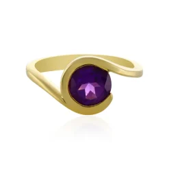 Uruguay-Amethyst-Silberring