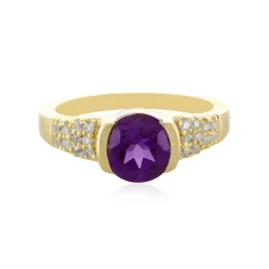 Uruguay-Amethyst-Silberring