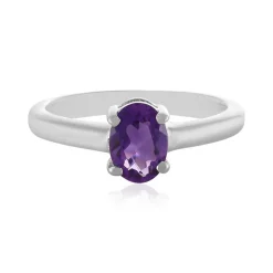 Uruguay-Amethyst-Silberring