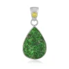 Uwarowit-Silberanhänger