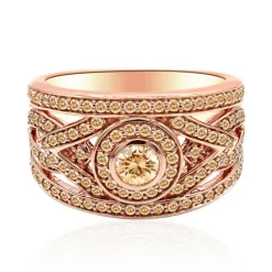 VS1 Argyle-Rose de France-Brillant-Goldring