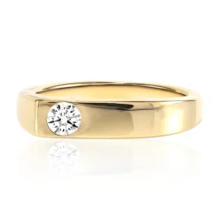 VS2 (G) Brillant-Goldring (adamantes [!])