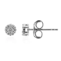 VVS1 (G) Brillant-Goldohrringe