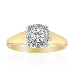 VVS1 (G) Brillant-Goldring