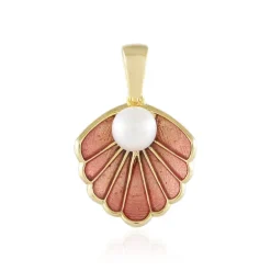 Weiße Süßwasserzuchtperlen-Silberanhänger (Adela Silber)