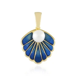 Weiße Süßwasserzuchtperlen-Silberanhänger (Adela Silber)