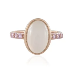 Weißer Mondstein-Silberring (KM by Juwelo)