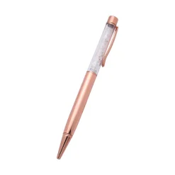 Weißer Quarz-Kugelschreiber