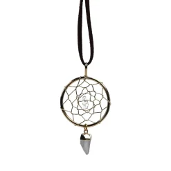 Weißer Quarz-Traumfänger (Lapis Vitalis)