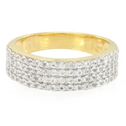 Weißer Saphir-Silberring