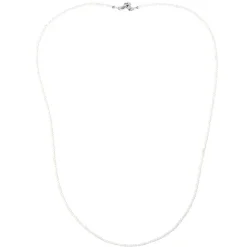 Weißer Topas-Brillenkette